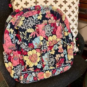 Vera Bradley Campus Backpack in Happy Snails